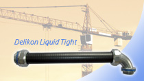 DELIKON Electric Liquid Tight Conduit and Connector for Construction and Building Industry electrical wiring