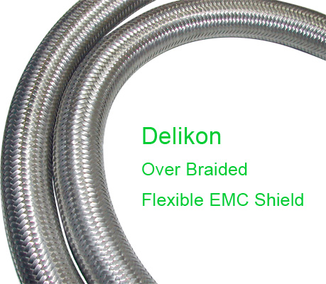 Delikon EMC Shield Over Braided Flexible Conduit