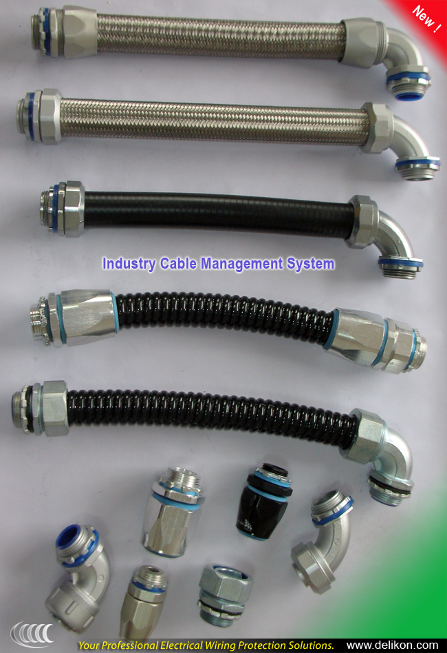Flexible conduit systems for industry cable management